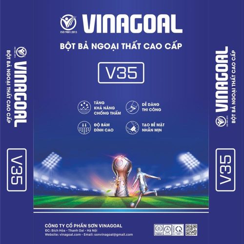 bột bả ngoại thất cao cấp vinagoal