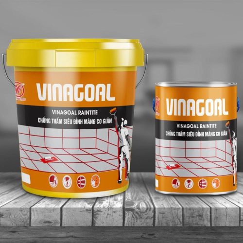 Sơn chống thấm siêu đỉnh màng co giãn VG-18 Vinagoal Raintile