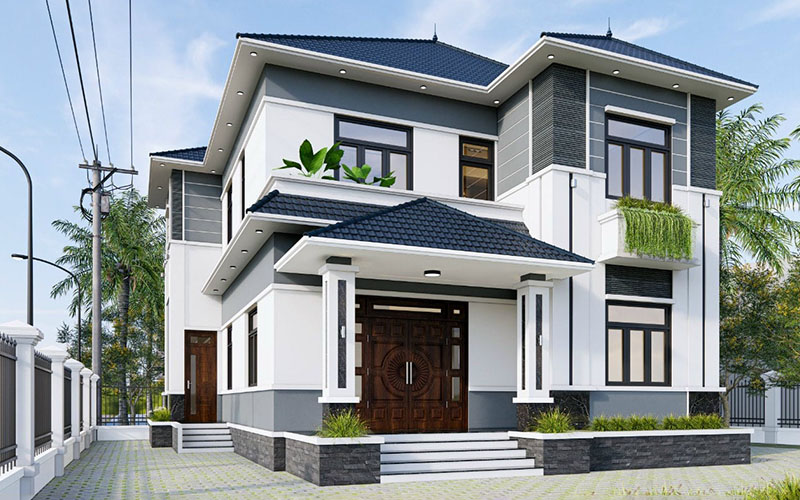 màu sơn nước ngoại thất