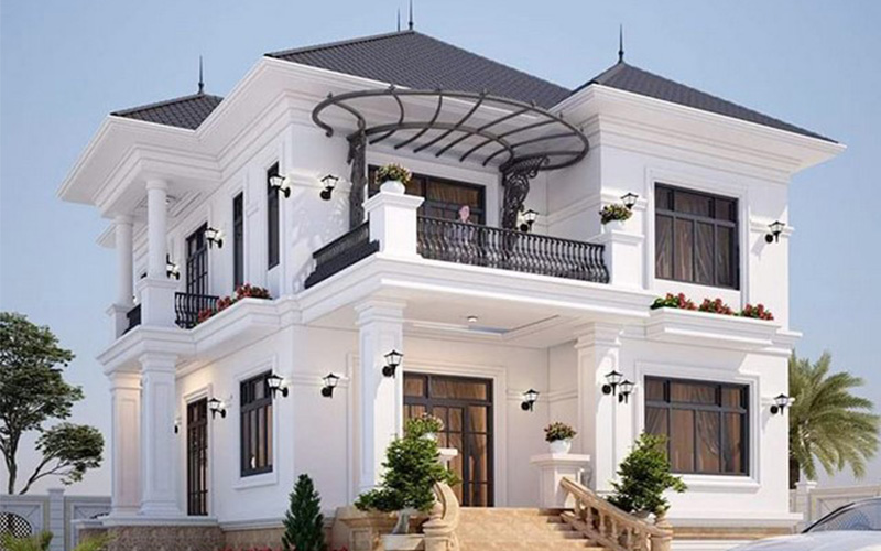 màu sơn nước ngoại thất