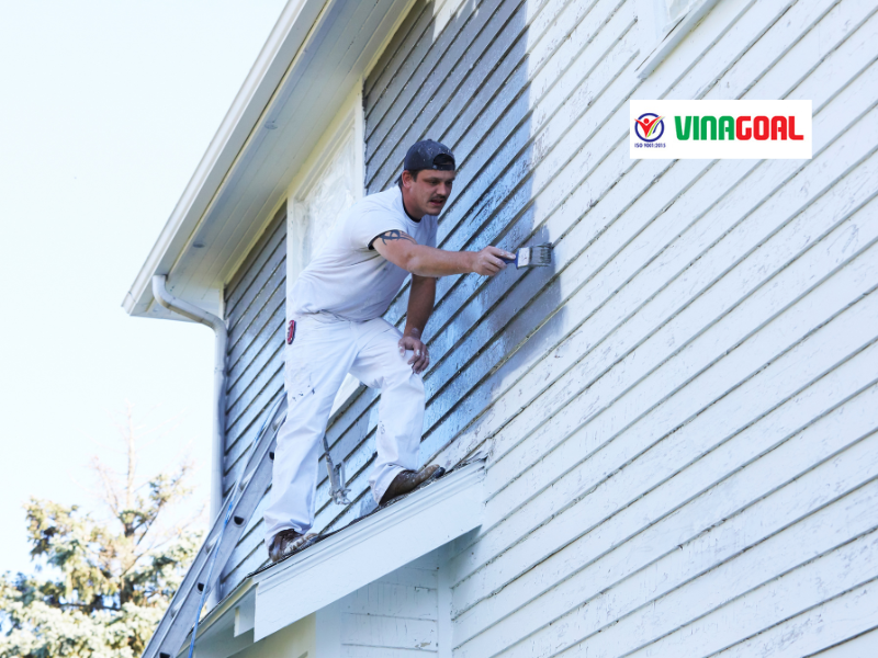 Nguyên nhân khiến sơn ngoại thất bị phai màu, xuống cấp