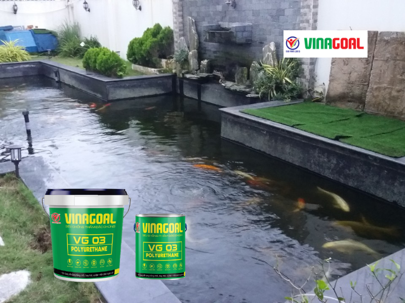 sơn chống thấm hồ cá