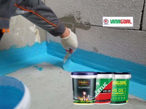 VinaGoal - Đơn vị chuyên cung cấp sản phẩm sơn chống thấm chất lượng, giá tốt