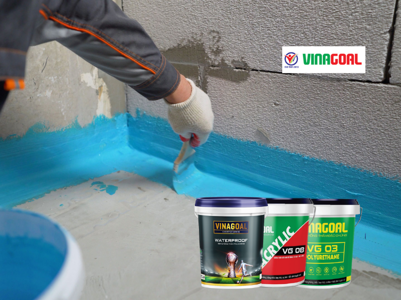 VinaGoal - Đơn vị chuyên cung cấp sản phẩm sơn chống thấm chất lượng, giá tốt